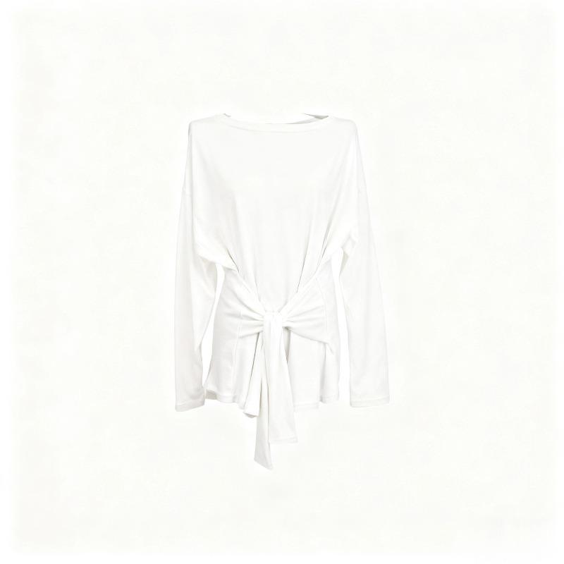 

Высококачественная одежда для йоги Блузка Женская Свободная Одежда для фитнеса Бег Пилатес Тренировки Круглый вырез Спортивная Одежда для бега и фитнеса S