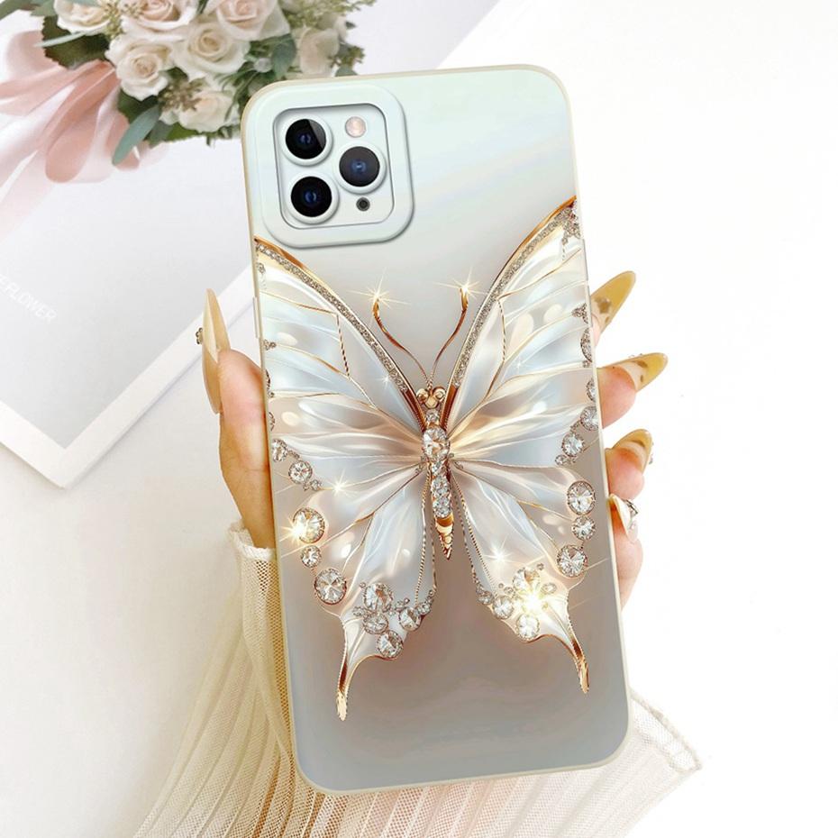 Cute Printed Phone Case For iPhone 11 Pro Max iPhone11 11Pro Soft Silicone Shockproof Cases For iPhone 11ProMax Covers Bumpers