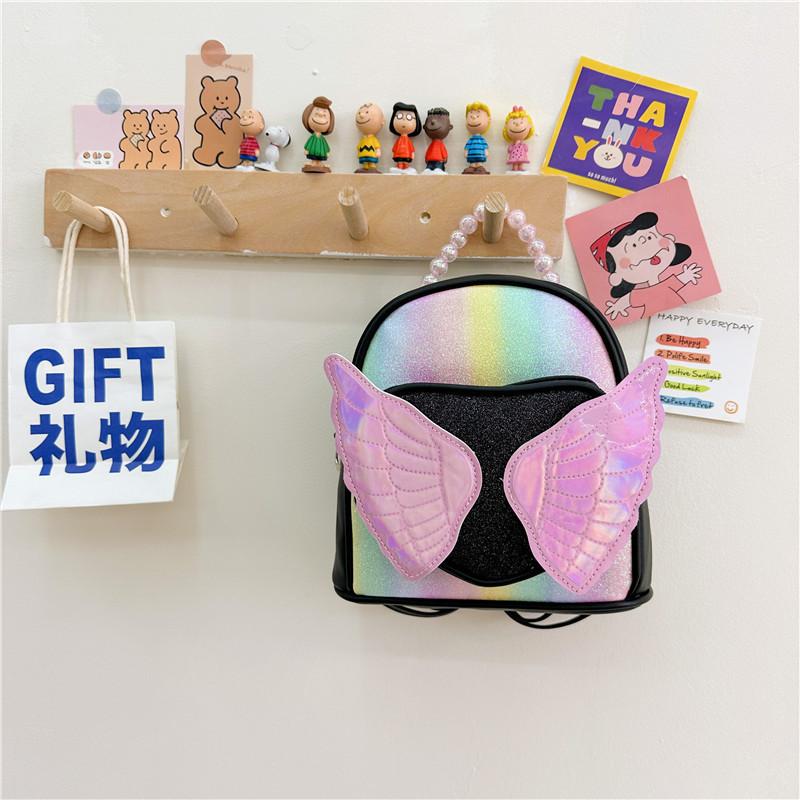 Adorable Kindergarten Kids Backpack Cute Fashionable Breathable Pu Material