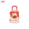 30PCS Doll Travel Suitcase Mini Size Carry-on Trolley Case Simulation Luggage Doll Accessories Christmas Candy Box Plastic