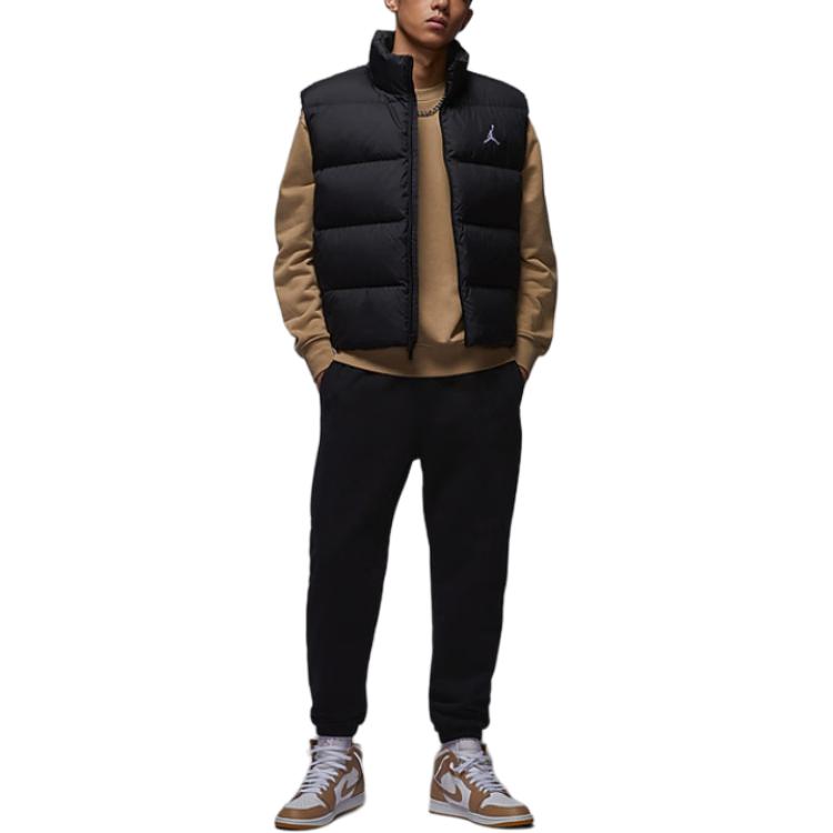 Jordan Warm Sports Casual Stand Collar Vest Men Vests IF4262010