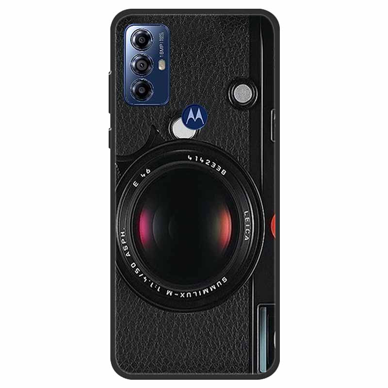 Für Motorola Moto G Play 2023 Hülle Weiche Silikon-Rückseite für Moto G Play 2023 Hülle GPlay 2023 Schwarze Handyhülle