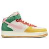Nike Air Force 1 Mid Vivid Sulfur Rush Orange Men Sneakers White Coconut-Milk Bleached-Coral DR0158-100