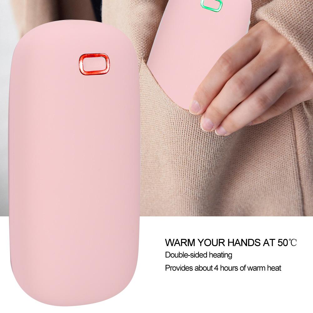 Electric Hand Warmer Electric Hand Heater Mini Portable USB Charging Double-Sided Thermostatic Electric Hand Warmer Heater