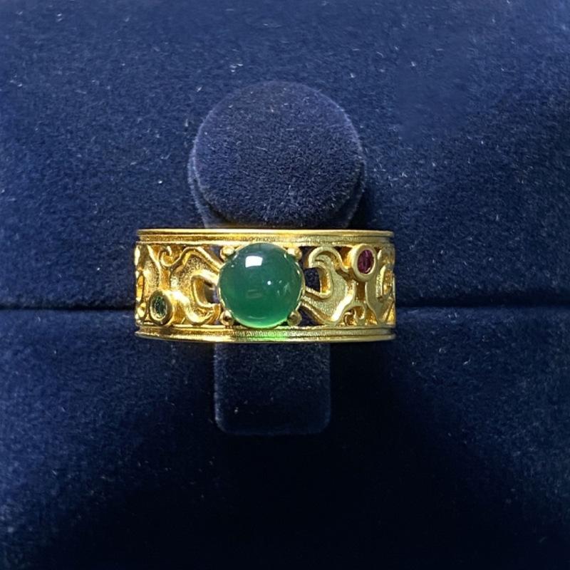 Unique Design Adjustable Copper Ring With Geometric Style For Women Fashion Jewelry