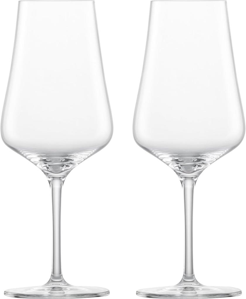 ZWIESEL GLAS Break-Resistant Wine Glasses, Bouquet Design, for All Types of Red Wine, Pair of 2, Machine-Made (m123736)