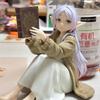 Original Genuine Anime Frieren: Beyond Journey's End 13cm Frieren Sitting Posture Figures Collection Figures Model Toys