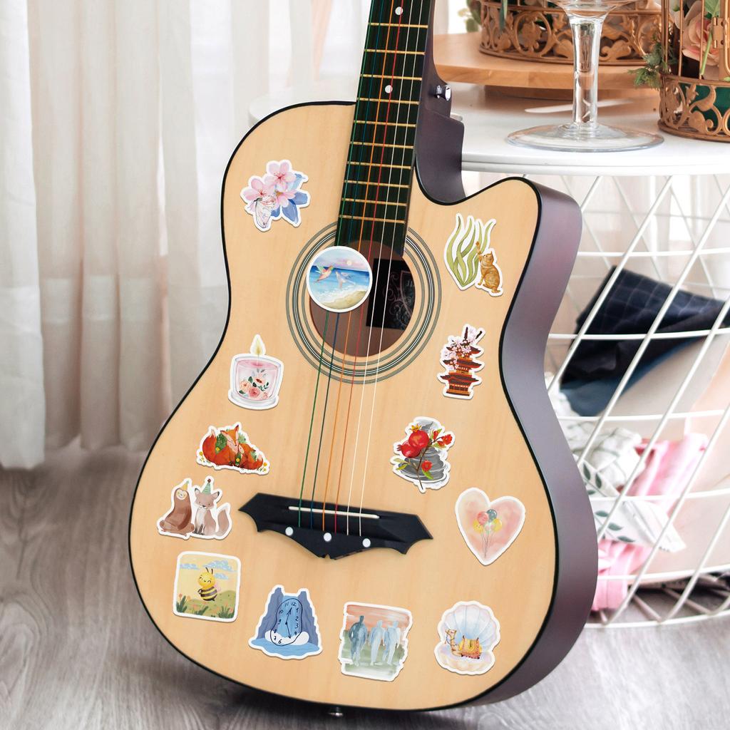50 Ästhetische Kollektion Graffiti Aufkleber Kreative Ästhetische DIY Aufkleber Handy Gitarre Wasserdichte Dekorationsaufkleber