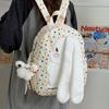 Schoolbag wholesale lightweight junior high school student campus schoolbag Japanese small fresh cute long-eared rabbit backpack high school student 