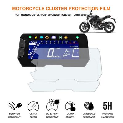 Továbbfejlesztett képernyővédő fólia műszerfalra motorkerékpár karcolás elleni védelemmel CB150R CB300R 2018-2019-hez