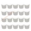 Plastic Dessert Cups Heat Resistant For Microwave Freezer Meal Preparation 85AD