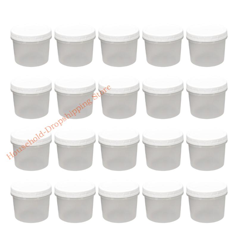 Plastic Dessert Cups Heat Resistant For Microwave Freezer Meal Preparation 85AD