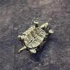 Vintage Brass Crocodiles Turtle Ornaments Home Turtle Keychain Pendants Tea Pet Ornaments Turtle Handicraft Figurines Wholesale