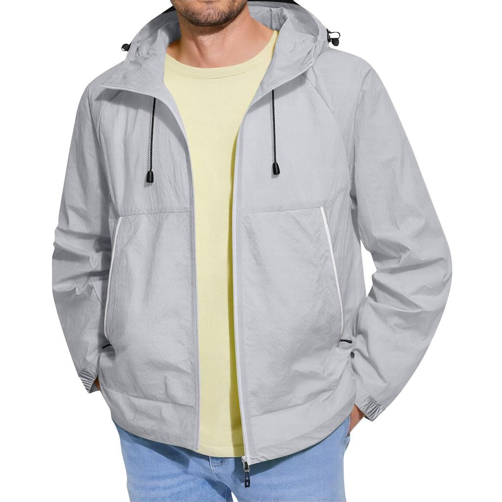 Men's And Women's Sun-protective Clothing Workwear Jackets Couple Skin Clothing Quick-drying And Breathable Tops