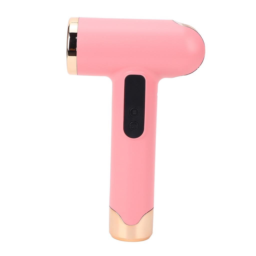 Cordless Hair Dryer 100000RPM 15000mAh USB Rechargeable Powerful 200W Fast Drying Blow Dryer with Nozzle for Home Travel