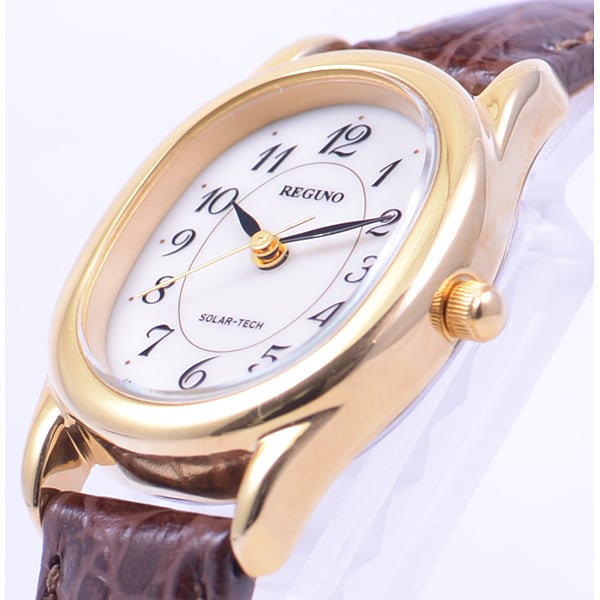 Citizen Women's RL26-2091C ( Watch REGUNO Women's) Oval Watch Brown Stainless Analog