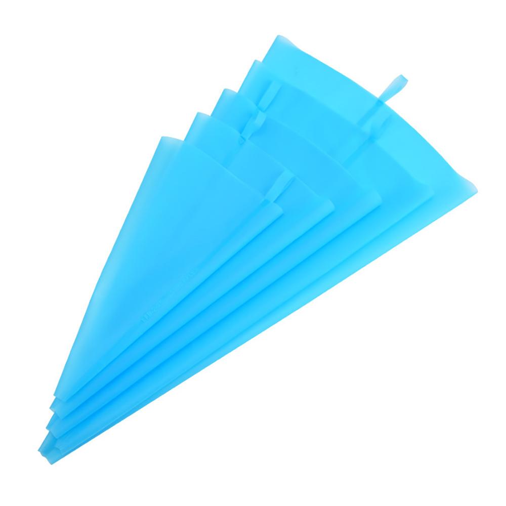 Silicone World Pastry Bag Cream Bag Kitchen DIY Cake Icing Piping Cream Cake Decorating Tools TPU Reusable Pastry Bag+Nozzle Set