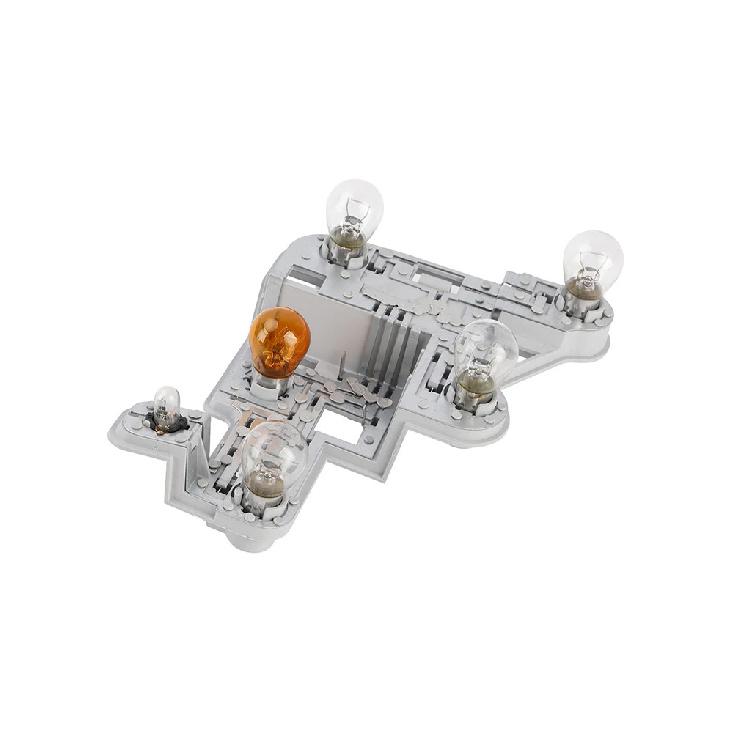 Artudatech Left/Right Tail Lamp Bulb Holder with Bulbs For Mercedes W204 C-Class 2007-2010 Car Accessories 2008 2009