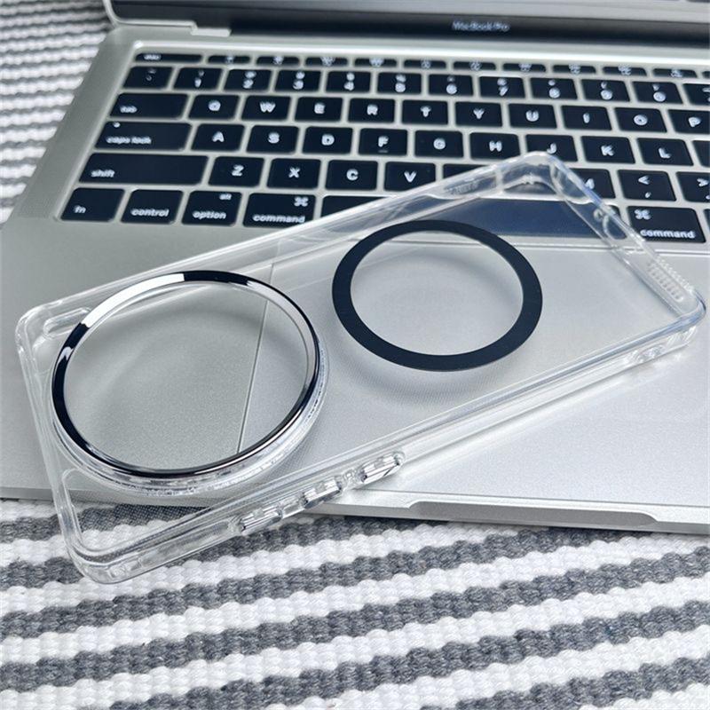 Magnetische Hülle für Vivo X200 Ultra X 200 Pro Mini X100 X100Pro 5G für MagSafe Transparente Schutzhülle Stoßfester Stoßfänger