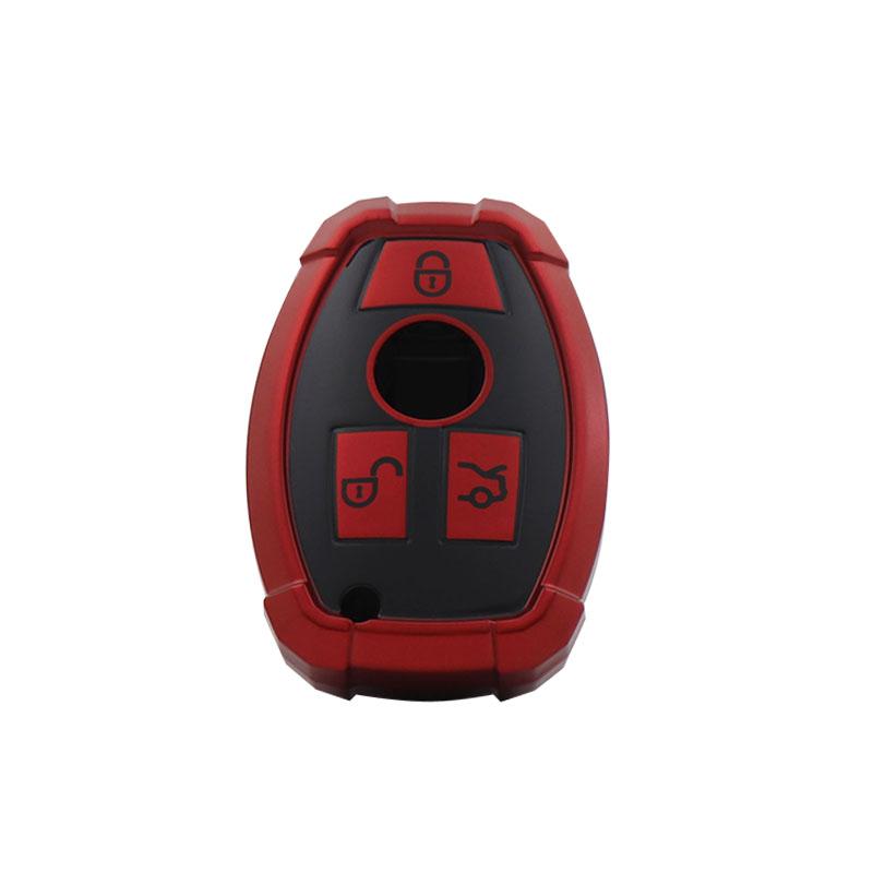 TPU Mecha Car Remote Key Cover Case Shell Key Fob For W204 W463 W176 W251 W205 Protector Holder