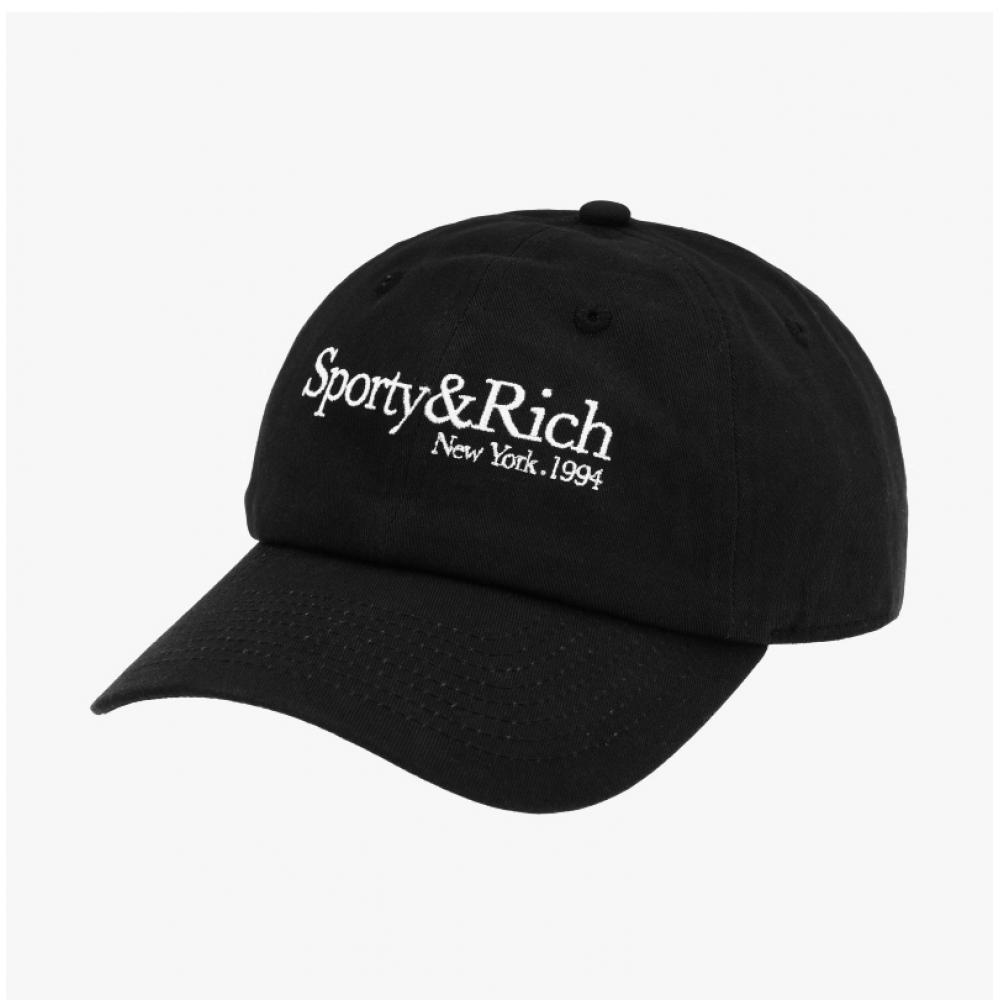 Sporty   Rich Cotton Cap Faded Black Ac040622016ba02