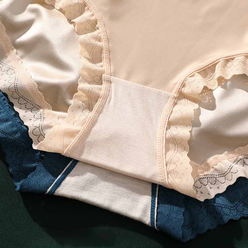 Women Sexy Lace Underwear Seamless Panties Female Underwear High Waist Knickers Briefs