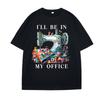 The Latest Unisexs Pure Cotton Tshirt Of 2025 Sewing Machine Comfortable Breathable Highquality Beach Travel Party Ins