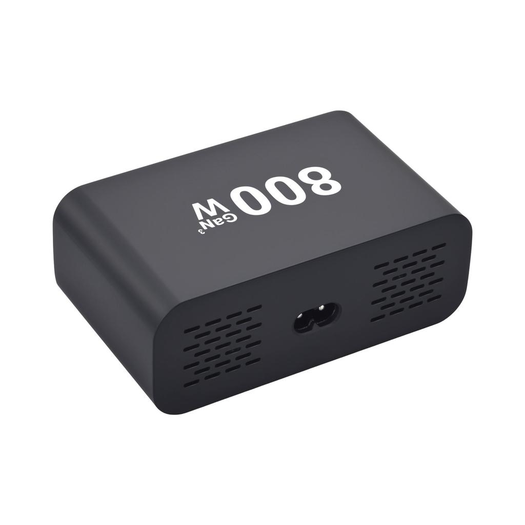 New Gallium Nitride 800W Multi-port PD Desktop Charger with AU Plug Adapter