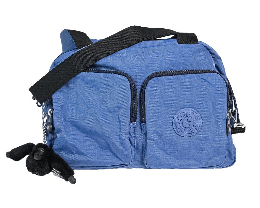 Kipling COOL DEFEA Boston Bag for Men and Women In Blue and KI284956V Love, [Used]