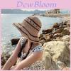 Straw Hat With Wide Brim For Sun Protection And Travel Outdoors