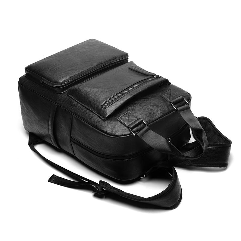 Business Backpack Men's Large Capacity Travel Bag Computer Backpack Junior Senior High School Student Schoolbag