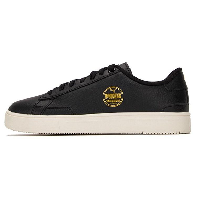 PUMA Serve Pro 1948 Black Team Gold Men s 383879-02 EU 35.5