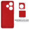 For Xiaomi Poco F6 5G/Redmi Turbo 3 5G Case Liquid Silicone Anti-Drop Phone Cover with Hand Strap