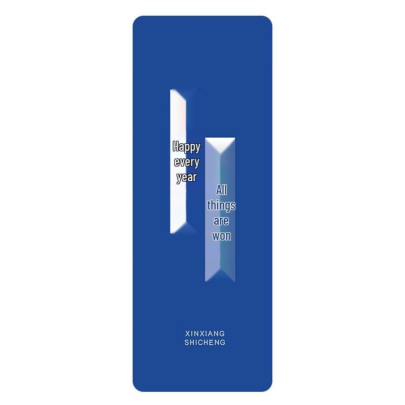 Colorful Quote Edition PU Yoga Mat