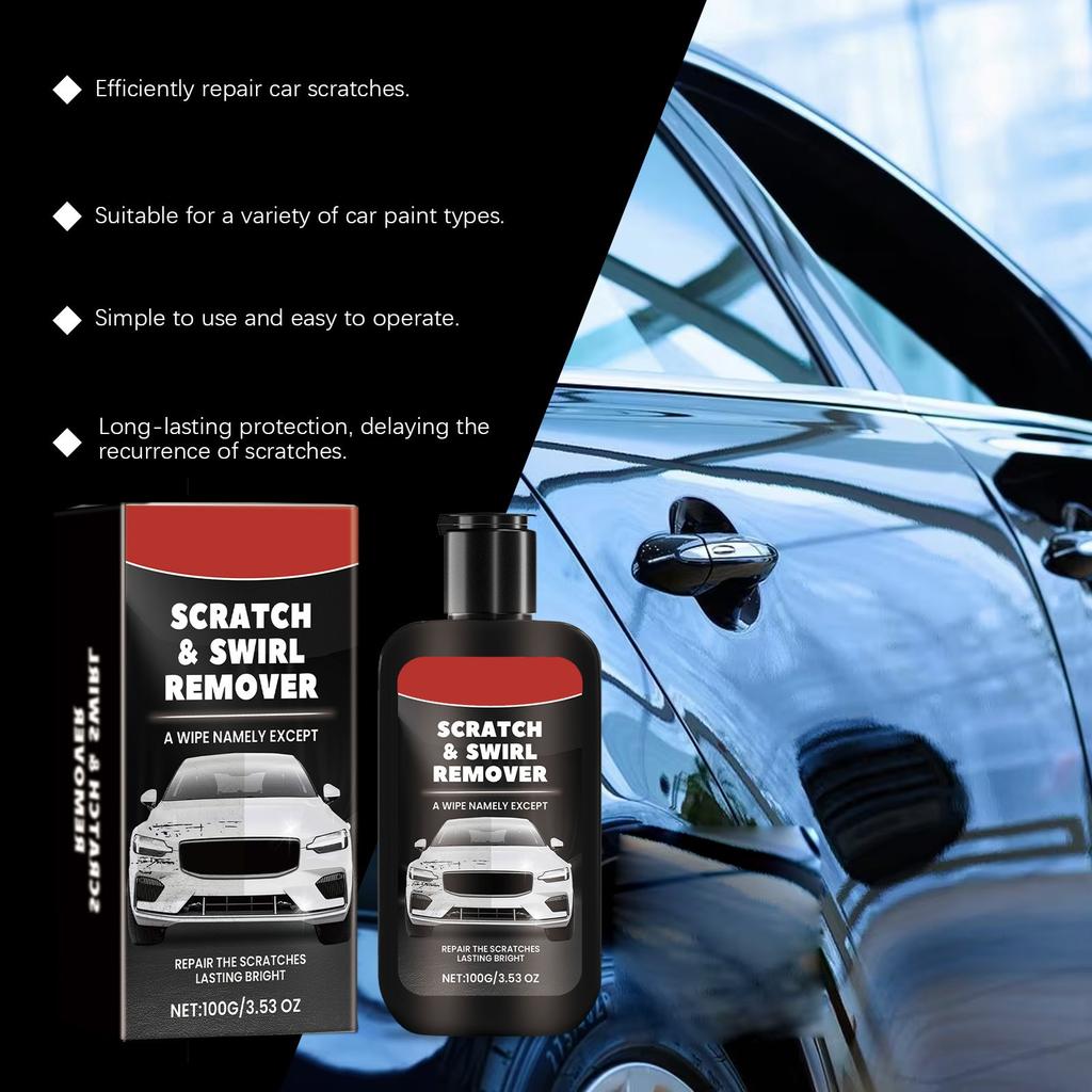 Car Scratch Cream Car Paint Scratch Polishing Cleaning Decontamination Maintenance Care Cream 100g