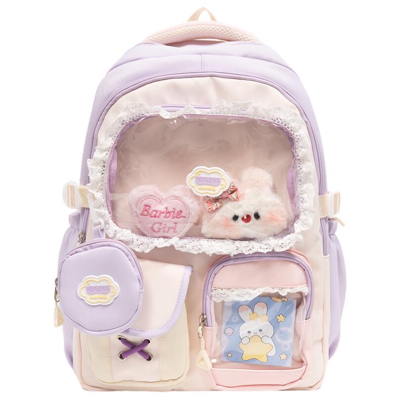 Kaloge Large Capacity Lace Trim Backpack for Students