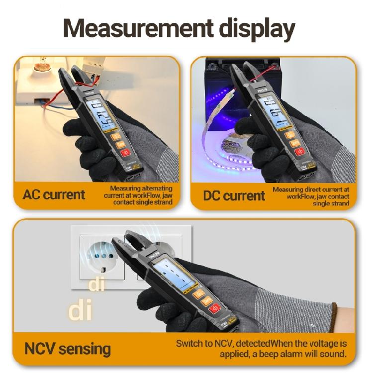 User Friendly Digital Clamp Meter Intelligent Multimeter Testers with High Accuracy & Large Display for Electrical Tasks