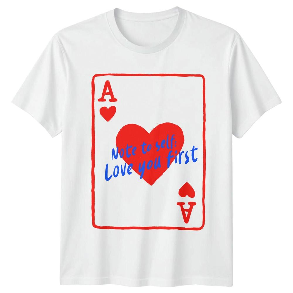Note To Self Love You First SelfLove Unisexs TShirt Unisexs Tee Graphic Top S