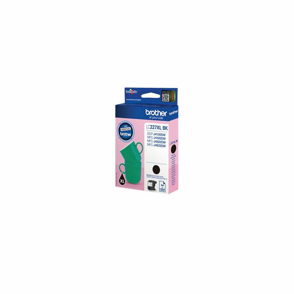 Brother LC227XLBKBP ink cartridge 1200 pages black