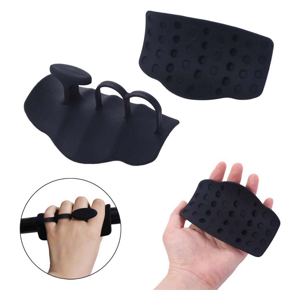 1 Pair Finger Exerciser Grip Strengthener Silicone Finger Trainer  Gym Training Calisthenics