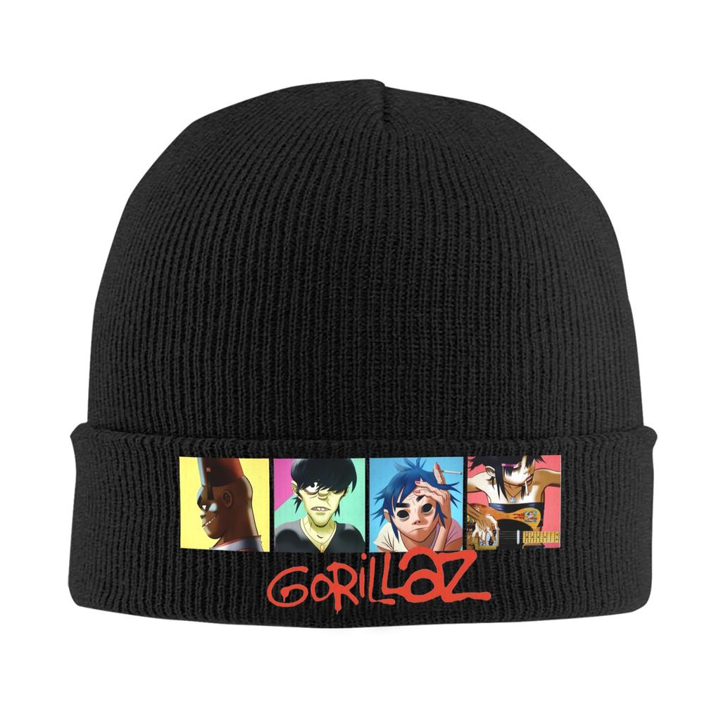 Gorillazed Knit Hat Beanies Autumn Winter Hat Warm Unisex Fashion Cap Men Women Gifts