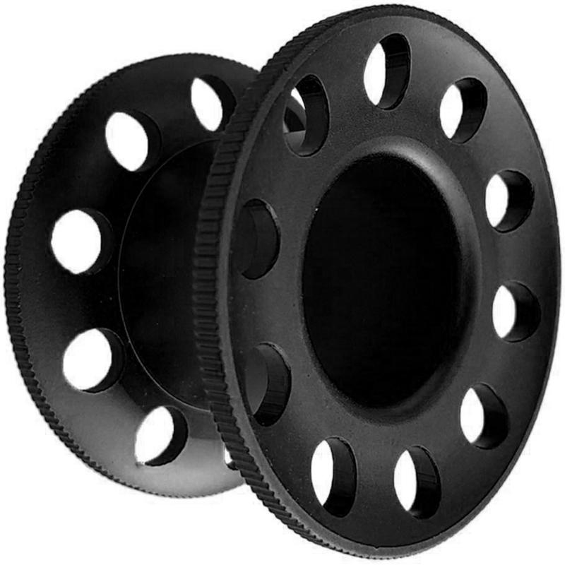 Light Weight Aluminum Alloy Miniature Corrosions Resistant 10 Hole Diving Reel for Diving and Underwater Photography