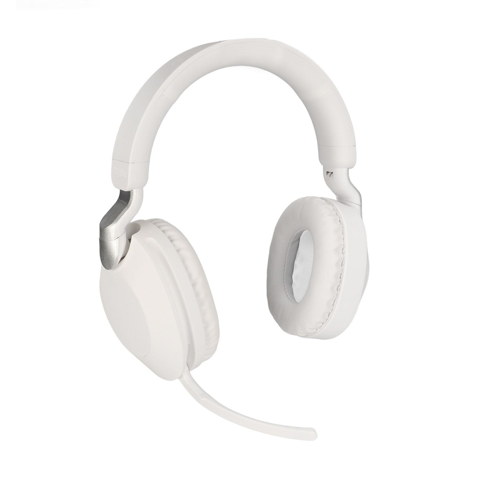 

Игровая гарнитура Bluetooth складная Интерфейс Type C Беспроводная Bluetooth 5.1 Проводная Двойной режим стерео белый