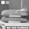 Clip Pillow Cover Head Oil Isolation Layer Pillow Case Protector Waterproof Anti Mite Pillow Core Protection (No Pillow) 72X45cm
