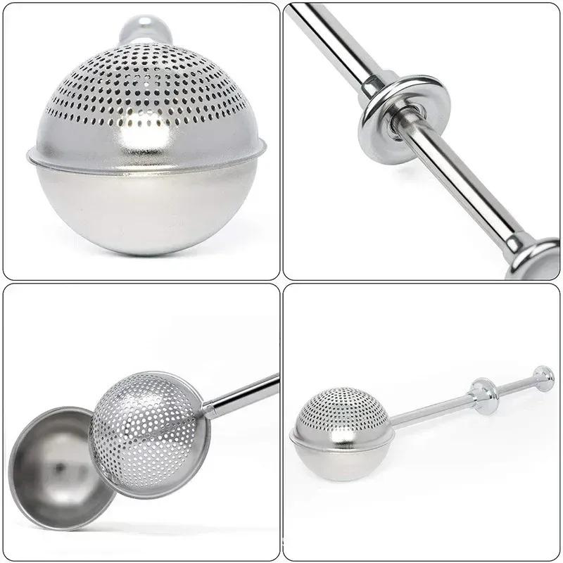 2025 Tea Strainers Stainless Steel For Loose Fine Mesh Reusable Leaf Infuser Food Grade Filter