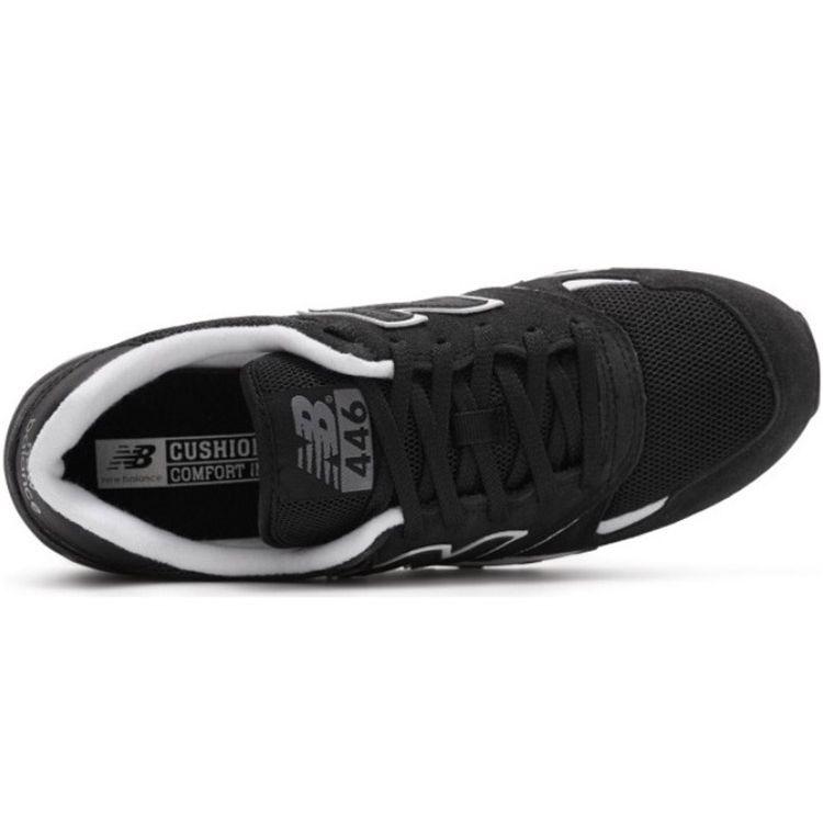 New Balance Nb 446 Klasyczne Siateczkowe Amortyzujące Niskie Buty do Biegania Maratonki Unisex Czarne U446CBW
