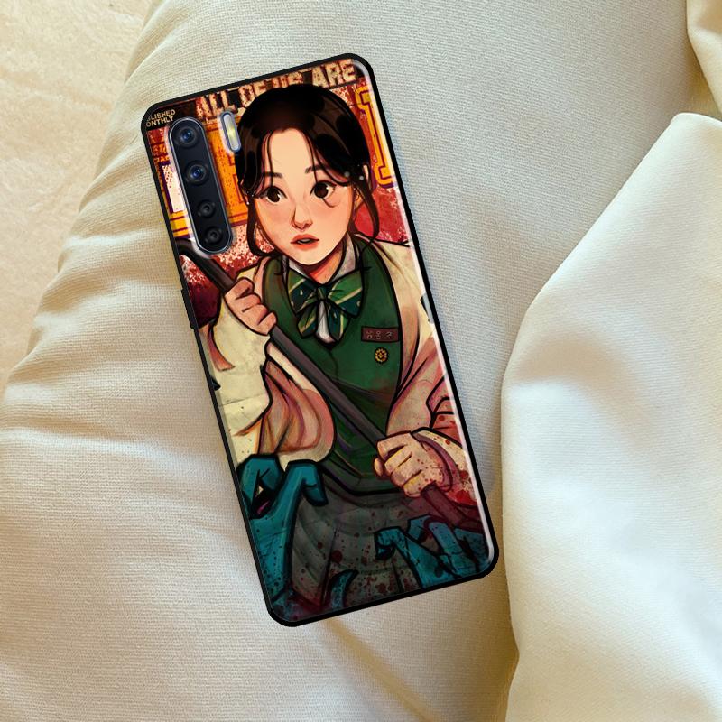 All of us are dead Hot Case For Oppo A6 A5 Pro A15 A57 A17 A54 A74 A94 A76 A16 A96 A40 A60 A80 A18 A38 A58 A78 A98