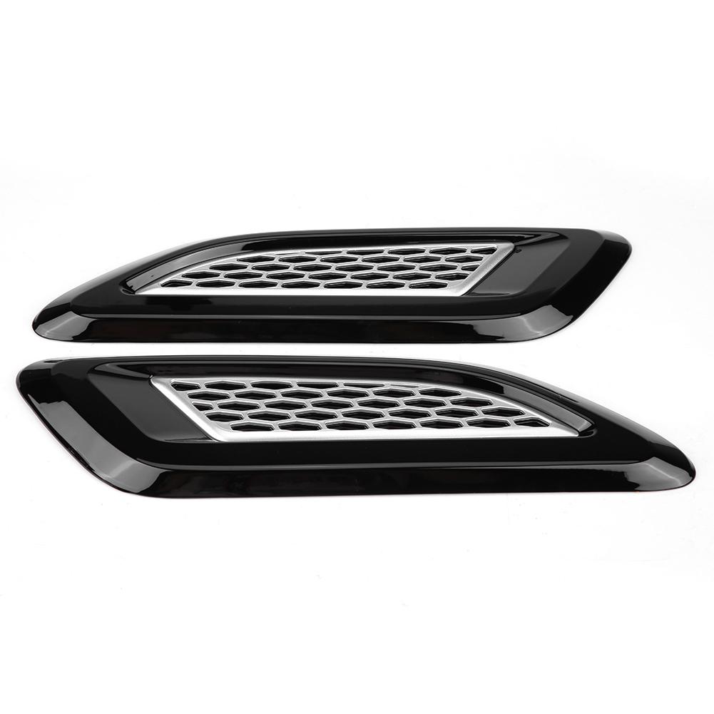 Exterior Hood Air Vent Outlet Wing Trim for Land Rover Range Rover/ Range Rover Sport /Evoque/Discovery 4/Freelander 2