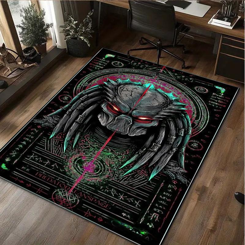 1 Stück Der Predator Druckteppich - Heimdekoration Teppich Für Wohnzimmer Schlafzimmer Bodenbelag Computerstuhl Bereichsteppich