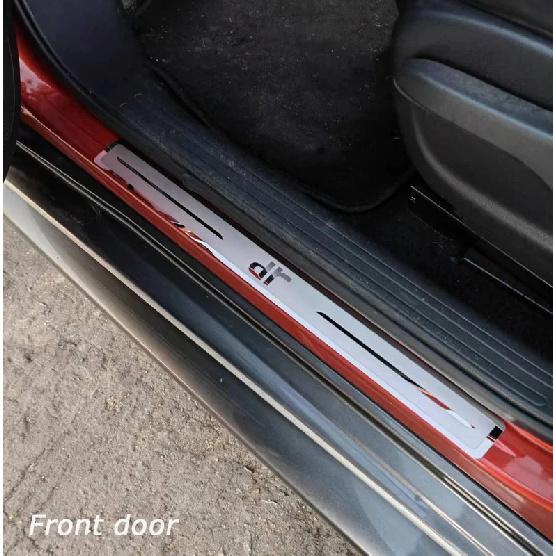 For Chery Dr 4.0 Dr 5.0 Dr 6.0 -2024 Accessories Stainless Steel Auto Door Sill Scuff Plate Anti-Kick Pedal Trim Protect